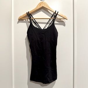 Lululemon Strappy Workout Top in NuLu Fabric